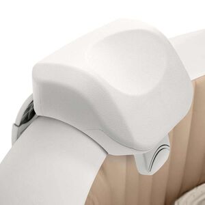 Intex Appui-t&ecirc;te de spa Premium PureSpa Blanc 28x23x17 cm Mousse