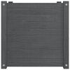 vidaXL Jardini&egrave;res 2 pcs Gris 50x50x50 cm Bois de pin massif