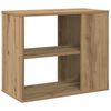 vidaXL Armoire lat&eacute;rale ch&ecirc;ne artisanal 60x30x50 cm bois d'ing&eacute;nierie