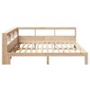 vidaXL Lit biblioth&egrave;que sans matelas 180x200 cm bois massif de pin