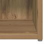 vidaXL Ensemble meuble TV 2 pcs Ch&ecirc;ne artisanal 37 x 35 x 37,5 cm