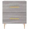 vidaXL Tables de chevet 2 pcs sonoma gris 40x35x47,5 cm