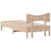 vidaXL Cadre de lit sans matelas 90x200 cm bois de pin massif