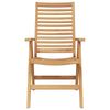 vidaXL Ensemble de salle &agrave; manger pour jardin 5 pcs Marron