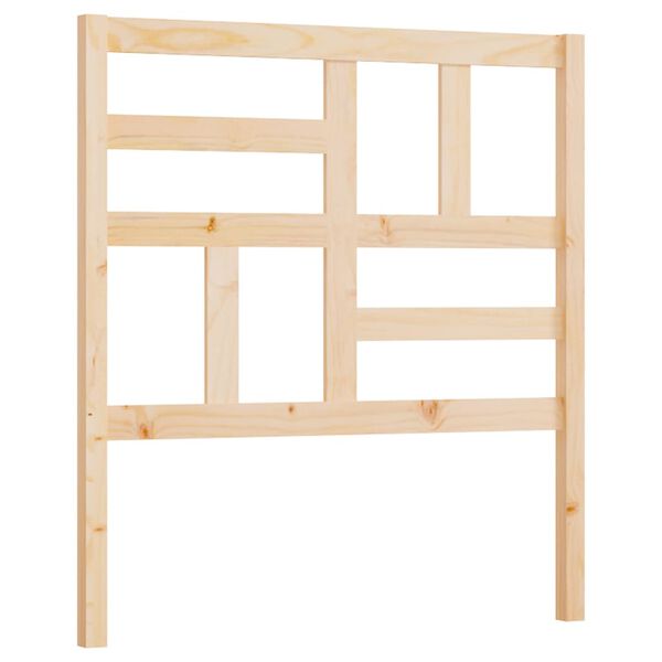 vidaXL T&ecirc;te de lit 106x4x104 cm Bois massif de pin