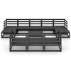 vidaXL Salon de jardin 11 pcs bois de pin massif