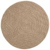 vidaXL Tapis d'int&eacute;rieur et d'ext&eacute;rieur AGIRA Naturel &Oslash; 160 CM