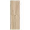 vidaXL Armoire pour machine &agrave; laver Sonoma 67,5 x 68 x 200 cm