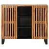 vidaXL Buffet 90x34x75 cm bois d'acacia massif