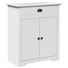 vidaXL Meubles de salle de bain 4 pcs BODO blanc bois de pin massif