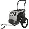 TRIXIE Remorque de v&eacute;lo pour chiens L Gris