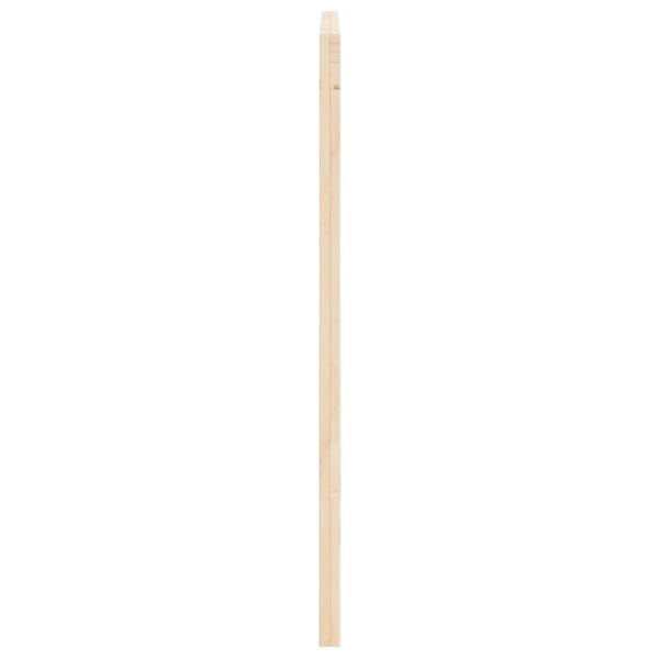 vidaXL T&ecirc;te de lit 140x104 cm bois massif de pin