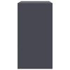vidaXL Buffet anthracite 67x39x73 cm acier