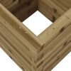 vidaXL Jardini&egrave;re 40x40x46 cm bois de pin impr&eacute;gn&eacute;