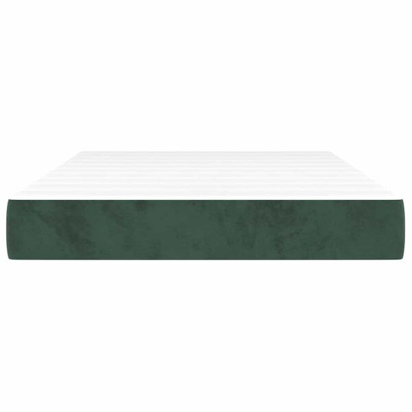 vidaXL Matelas de lit &agrave; ressorts ensach&eacute;s fermet&eacute; moyenne 120x220x20 cm velours