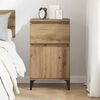 vidaXL Cabinet de chevet avec tiroir Ch&ecirc;ne artisanal 40 x 35 x 70 cm
