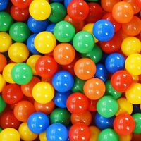 vidaXL Balles de jeu 250 pcs multicolore