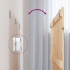 vidaXL T&ecirc;te de lit murale 166x3x90 cm Bois massif de pin