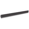 vidaXL Bordure de Pelouse 30 pc 103 x 10 cm Acier Noir