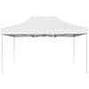 vidaXL Tente de r&eacute;ception pliable Aluminium 4,5x3 m Blanc