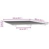 vidaXL Cadre de lit sans matelas 150x200 cm bois de pin massif