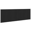 vidaXL T&ecirc;te de lit Ch&ecirc;ne noir 160 x 1,5 x 80,5 cm Bois d'ing&eacute;nierie