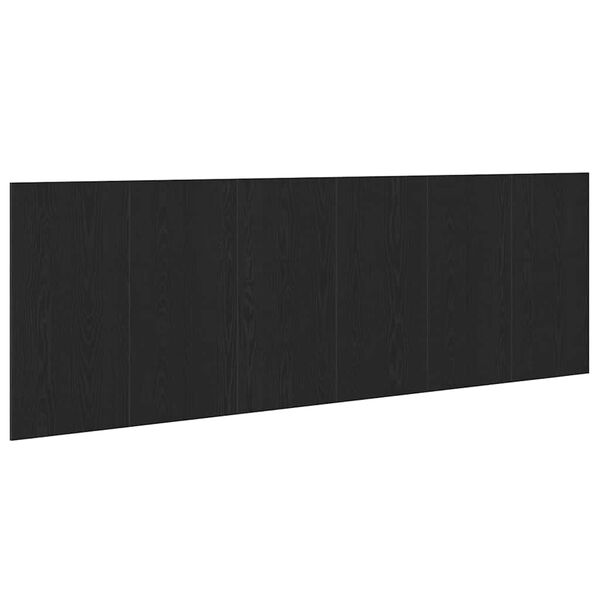 vidaXL T&ecirc;te de lit Ch&ecirc;ne noir 160 x 1,5 x 80,5 cm Bois d'ing&eacute;nierie