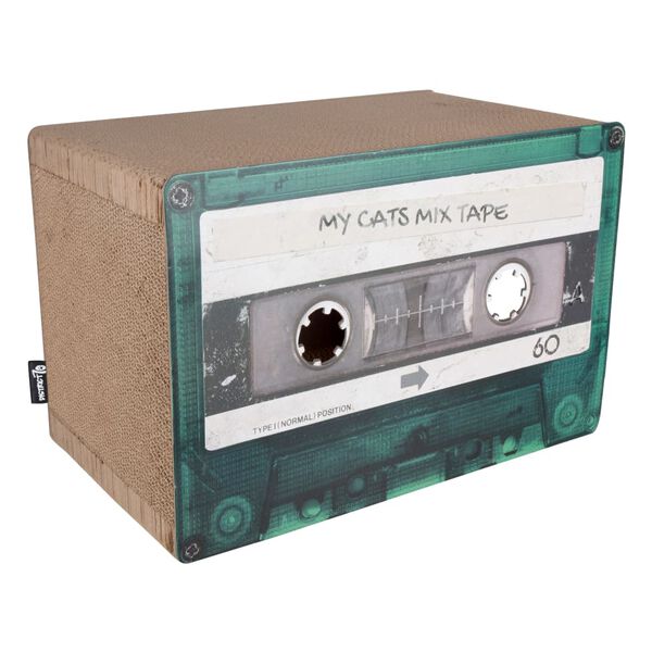 DISTRICT70 Griffoir/grotte pour chats MIXTAPE &Eacute;meraude