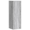 vidaXL Supports pour plantes 2 pcs sonoma gris bois d'ing&eacute;nierie