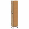 vidaXL Biblioth&egrave;que Ch&ecirc;ne artisan 80 x 30 x 155 cm Bois d'ing&eacute;nierie