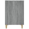 vidaXL Bureau Sonoma gris 140x50x75 cm Bois d'ing&eacute;nierie