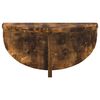 vidaXL &Eacute;tag&egrave;re Murale Ch&ecirc;ne fum&eacute; 38 x 19 x 19 cm Bois d'ing&eacute;nierie