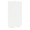 vidaXL Store pliss&eacute; blanc 120x200cm largeur du tissu 119,4cm polyester