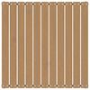 vidaXL Repose-pied de jardin et coussin Marron miel Bois de pin massif
