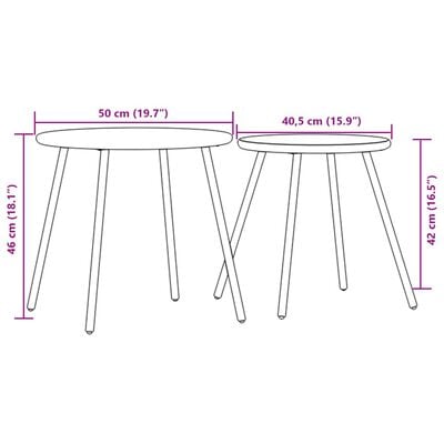 vidaXL Ensemble de canapés de jardin et coussins noir acier textilène