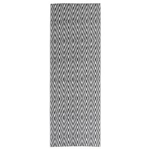 vidaXL Tapis d'ext&eacute;rieur ARAKIL Noir 80x250 cm PP