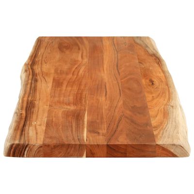 vidaXL Dessus de table 140x60x3,8cm rectangulaire bois massif d'acacia