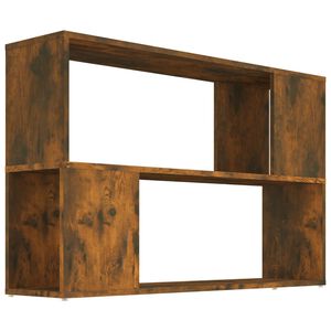 vidaXL Biblioth&egrave;que Ch&ecirc;ne fum&eacute; 100x24x63 cm Bois d'ing&eacute;nierie