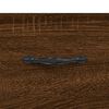 vidaXL Buffet haut ch&ecirc;ne marron 69,5x31x115 cm bois d'ing&eacute;nierie