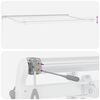vidaXL Auvent r&eacute;tractable automatique avec LED anthracite et blanc