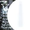 vidaXL Guirlande de sapin de No&euml;l 320 LED blanc froid 375 cm