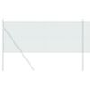 vidaXL Cl&ocirc;ture hexagonale Vert 0,6 x 10 m PVC