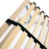 vidaXL Sommier &agrave; lattes sans matelas avec 28 lattes 7 zones 90x200 cm