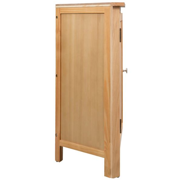 vidaXL Armoire d'angle 59 x 45 x 80 cm Bois de chêne massif