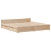 vidaXL Cadre de lit sans matelas 180x200 cm bois massif de pin