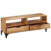 vidaXL Meuble TV bois de manguier 120x35x45 cm
