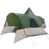 vidaXL Tente tipi avec toit avec stockage Vert 720 x 465 x 295 cm