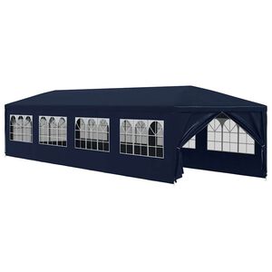 vidaXL Chapiteau de jardin 3x12 m bleu