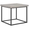 vidaXL Table basse 55x55x53 cm Aspect de béton