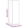 vidaXL Ensemble meuble TV 4 pcs Bois Ancien Bois d'ing&eacute;nierie